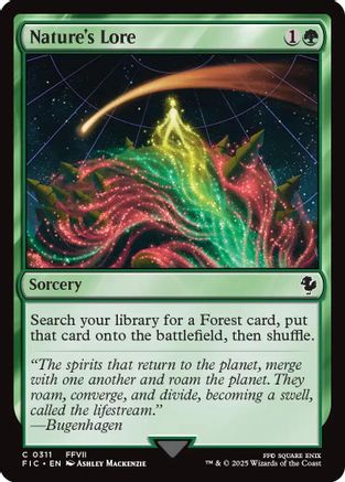 Nature's Lore (Surge Foil) (FIC-311)