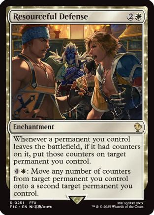 Resourceful Defense (Surge Foil) (FIC-251)