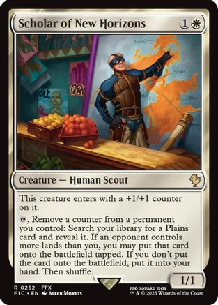 Scholar of New Horizons (Surge Foil) (FIC-252)