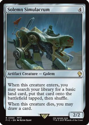 Solemn Simulacrum (Surge Foil) (FIC-360)