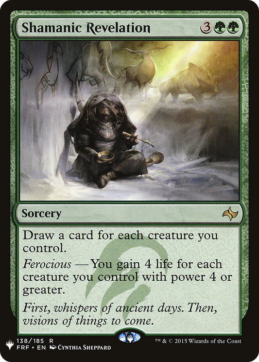 Shamanic Revelation (LIST-FRF-138)