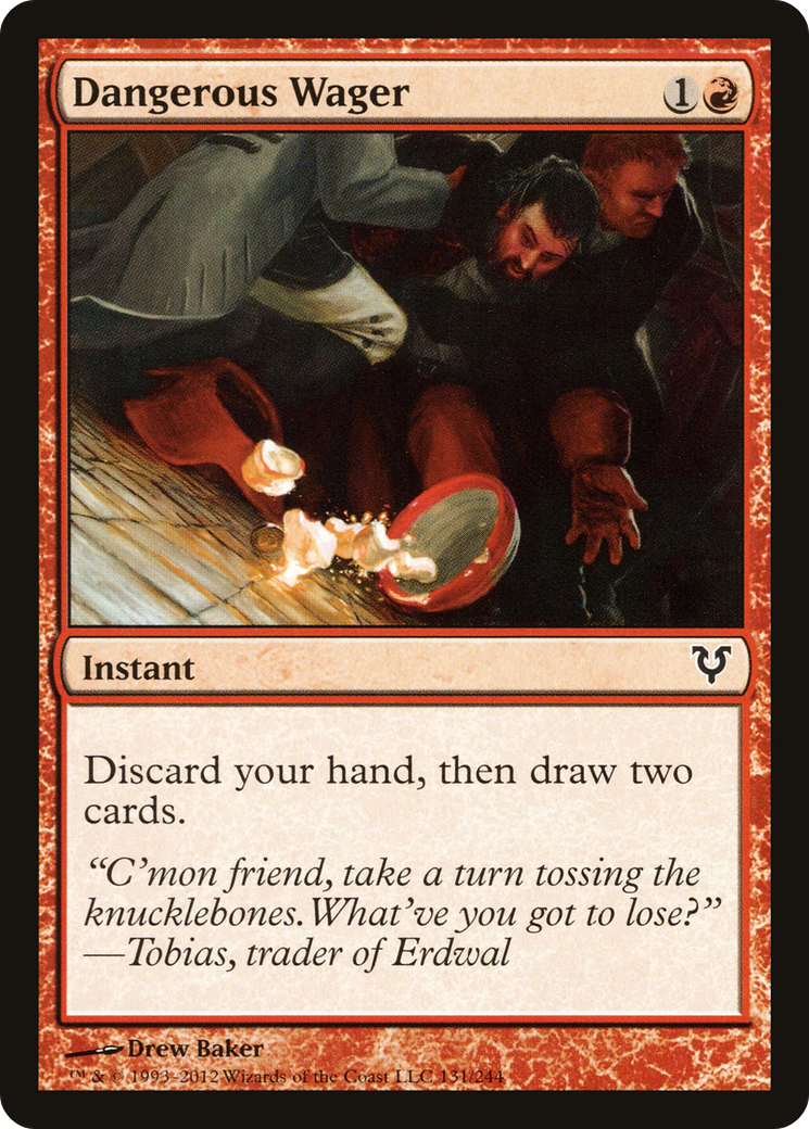 Dangerous Wager (AVR-131) (Foil)