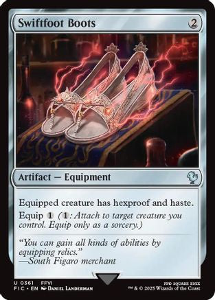 Swiftfoot Boots (Surge Foil) (FIC-361)