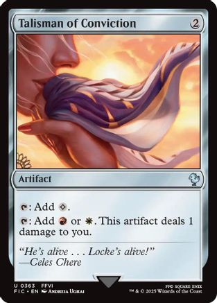 Talisman of Conviction (Surge Foil) (FIC-363)