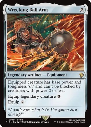 Wrecking Ball Arm (Surge Foil) (FIC-100)
