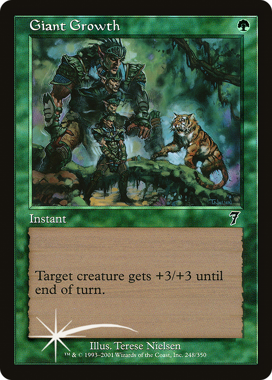 Giant Growth (7ED-248★) (Foil)