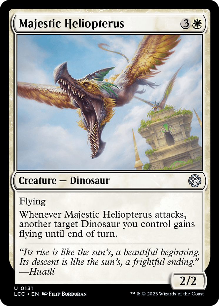 Majestic Heliopterus (LCC-131)