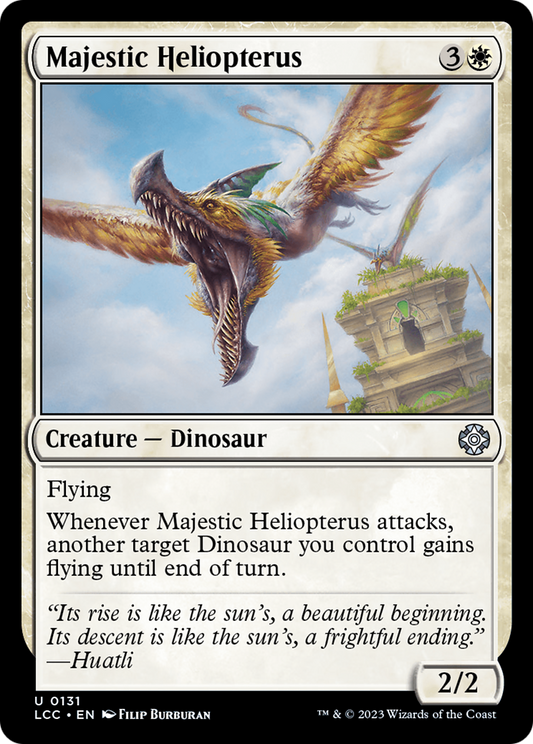 Majestic Heliopterus (LCC-131)