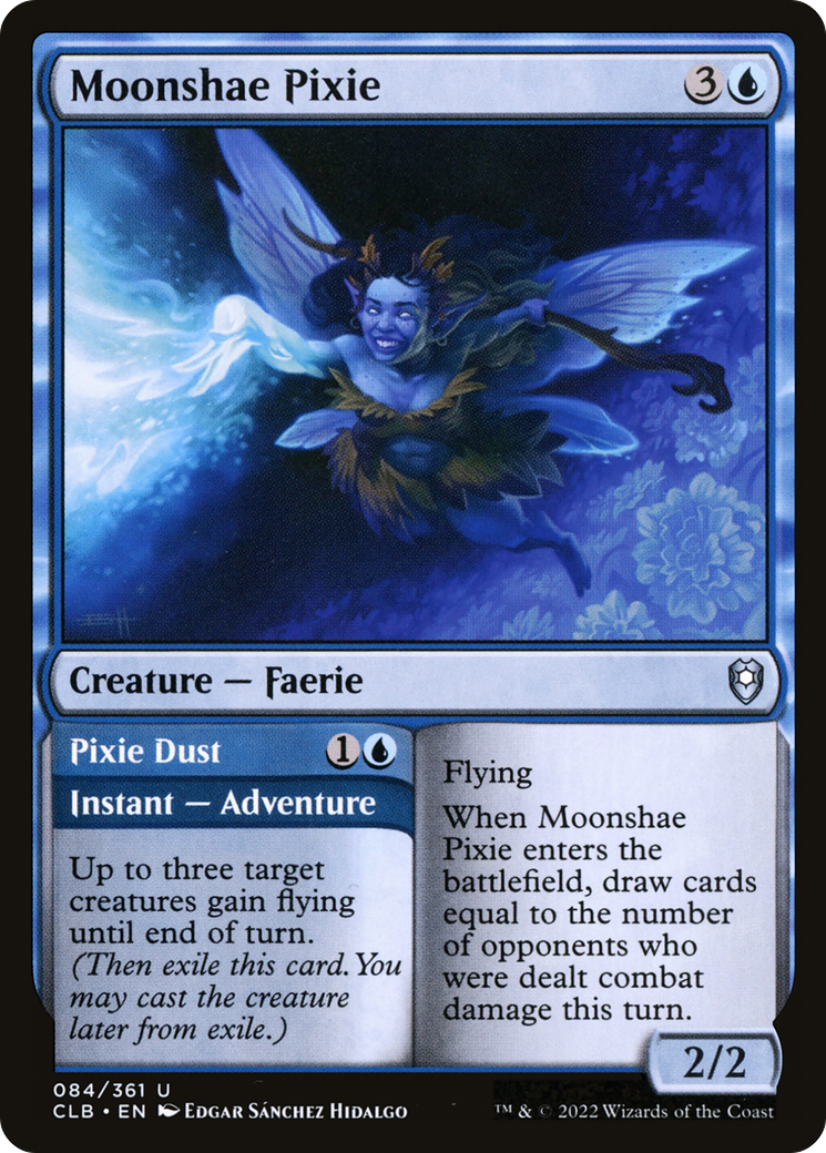 Moonshae Pixie // Pixie Dust (CLB-084) (Foil)