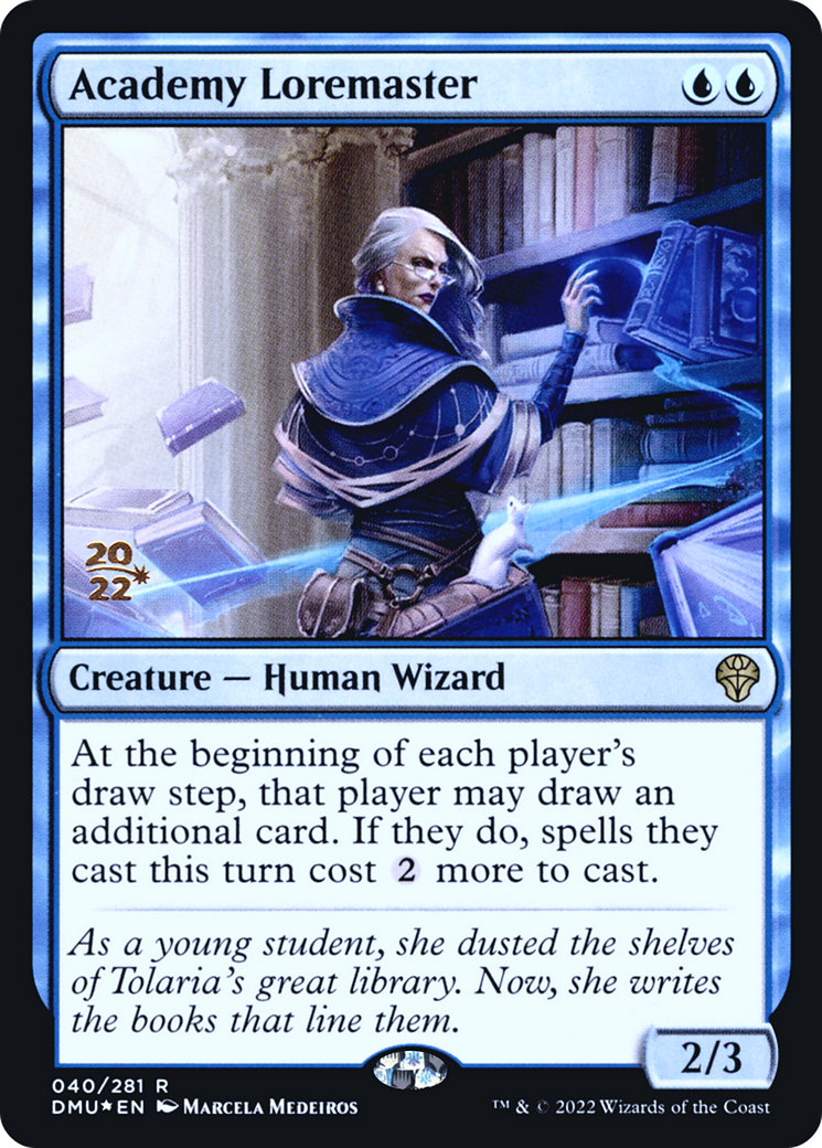 Academy Loremaster (PRE-40S) (Foil)