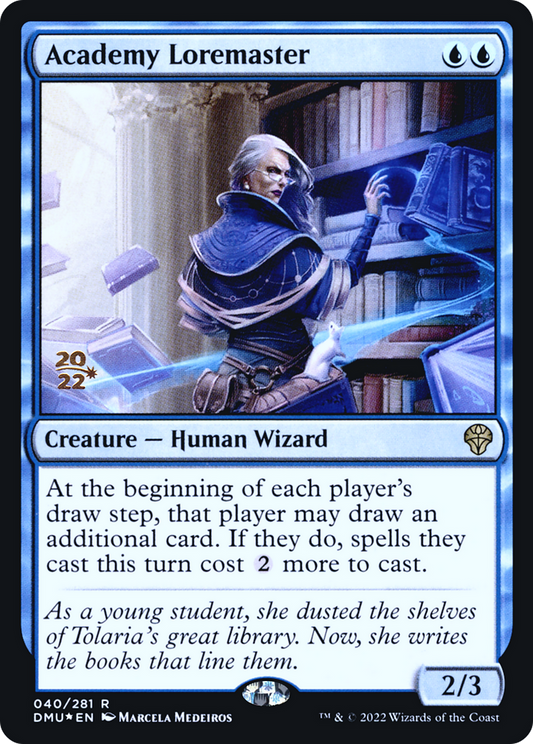 Academy Loremaster (PRE-40S) (Foil)