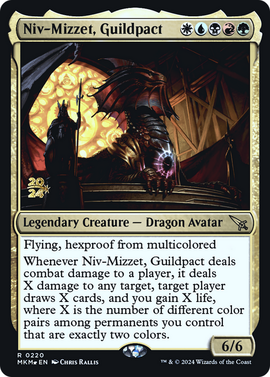 Niv-Mizzet, Guildpact (PRE-220S) (Foil)
