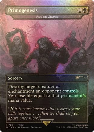 Primogenesis - Feed the Swarm (Rainbow Foil) (SLD-7001)