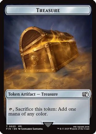 Treasure (0023) // Copy (0001) Double-Sided Token (FIN-23 // 1)