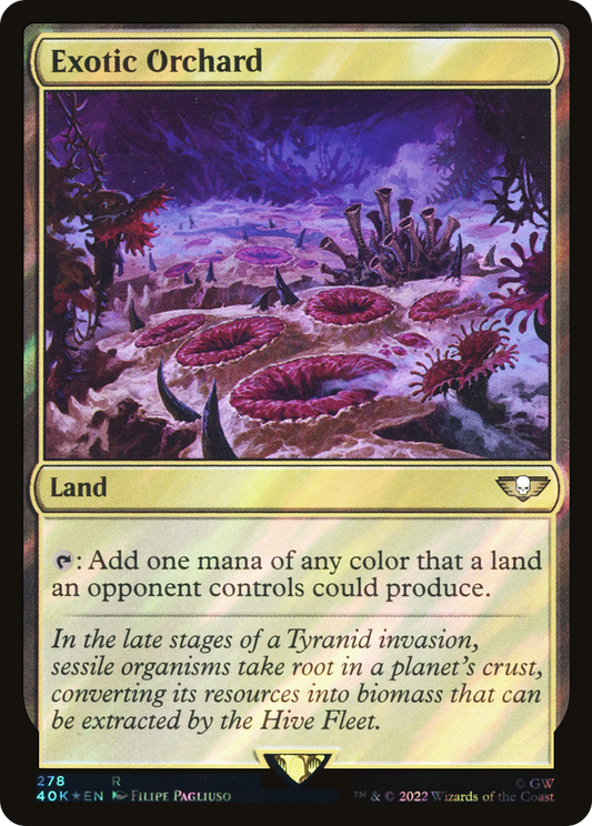 Exotic Orchard (40K-278★) (Surge Foil)