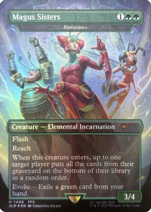 Magus Sisters - Endurance (Rainbow Foil) (SLD-7008)