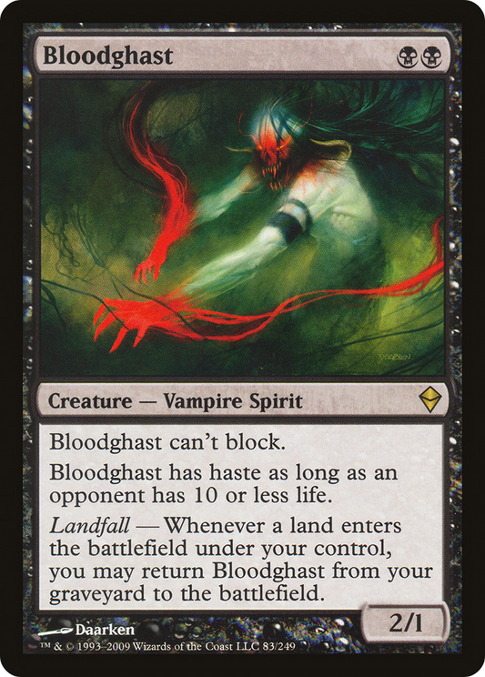 Bloodghast (ZEN-083) (Foil)