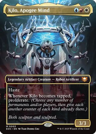 Kilo, Apogee Mind (Borderless) (EOC-003) (Foil)