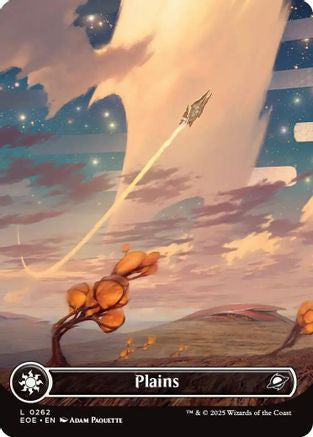 Plains (0262) (Borderless) (EOE-262) (Foil)