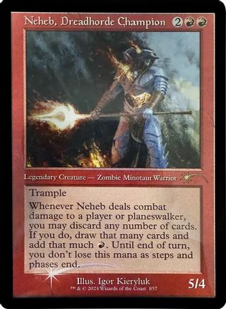 Neheb, Dreadhorde Champion (Retro Frame) (SLD-857) (Foil)