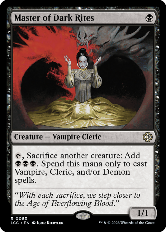 Master of Dark Rites (LCC-083)
