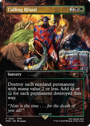 Culling Ritual (WPN-001) (Foil)