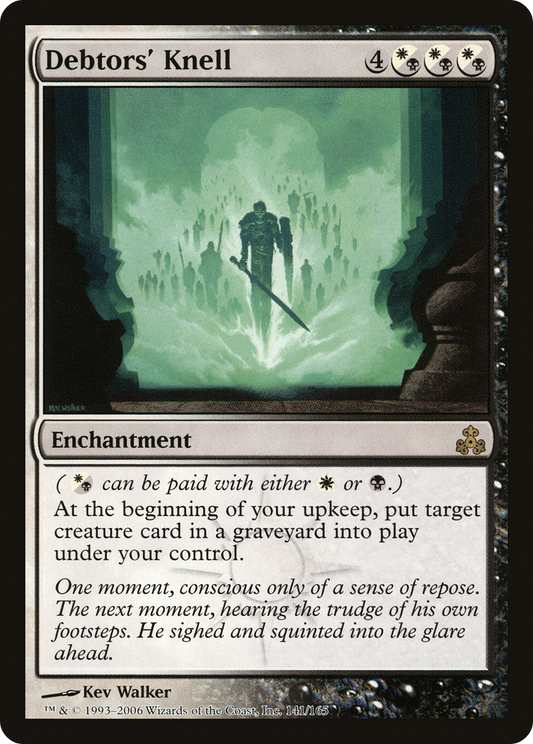 Debtors' Knell (GPT-141) (Foil)