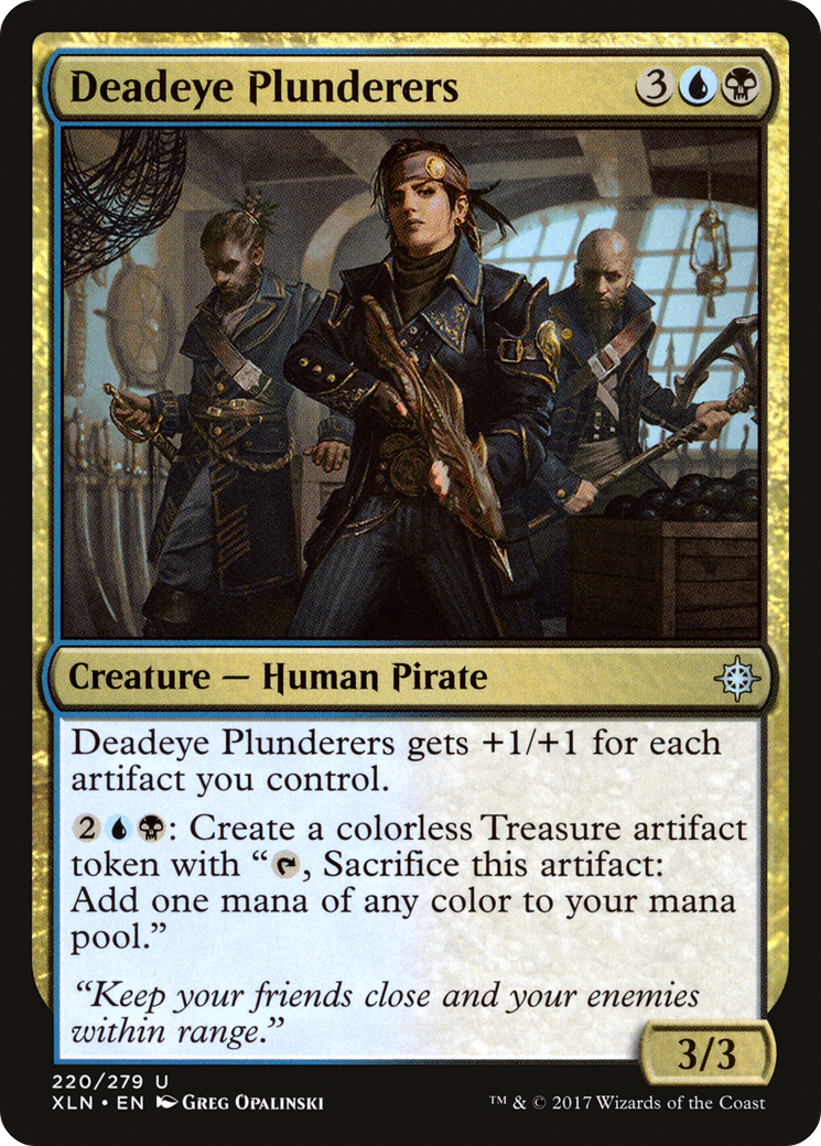 Deadeye Plunderers (XLN-220) (Foil)