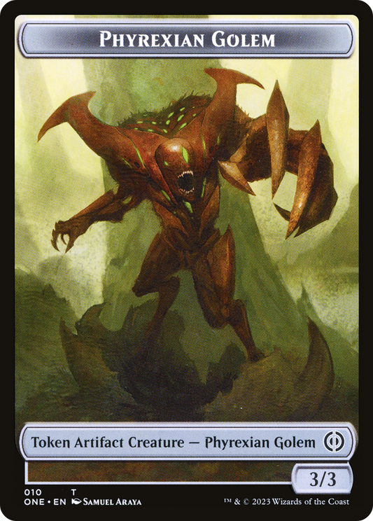 Phyrexian Golem Token (TONE-010)