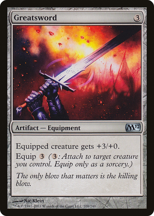 Greatsword (M12-209)