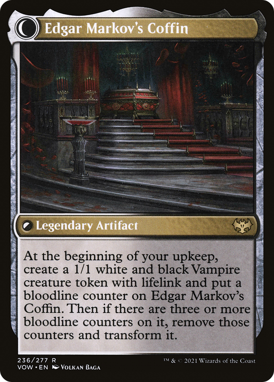 Edgar, Charmed Groom // Edgar Markov's Coffin (VOW-236)