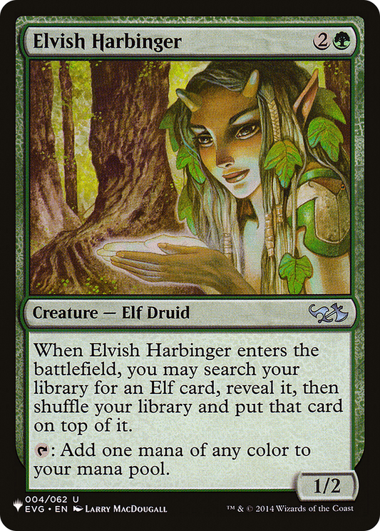 Elvish Harbinger (LIST-EVG-4)