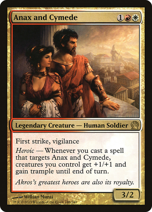 Anax and Cymede (THS-186) (Foil)