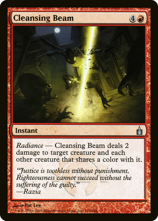 Cleansing Beam (RAV-118) (Foil)