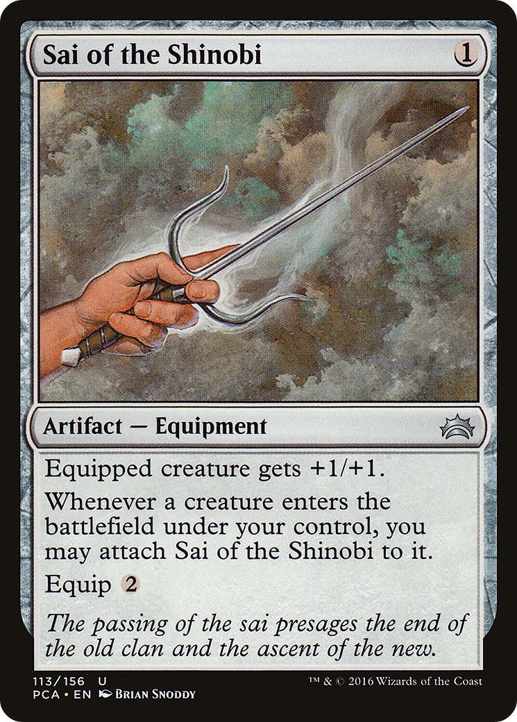 Sai of the Shinobi (PCA-113)