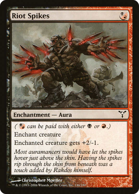 Riot Spikes (DIS-146) (Foil)