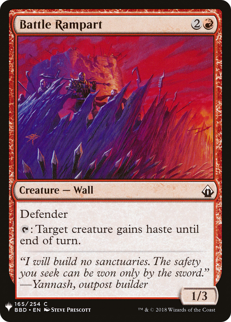 Battle Rampart (LIST-BBD-165)