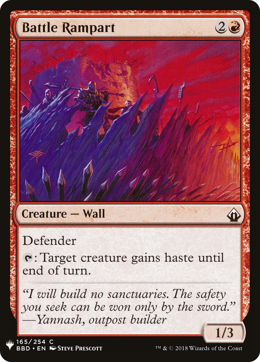 Battle Rampart (LIST-BBD-165)