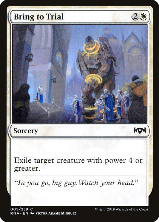 Bring to Trial (RNA-005) (Foil)