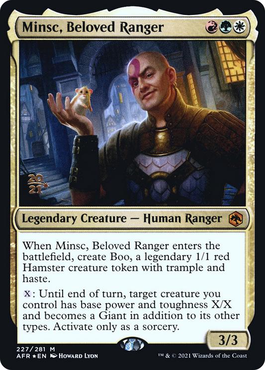 Minsc, Beloved Ranger (PRE-227S) (Foil)