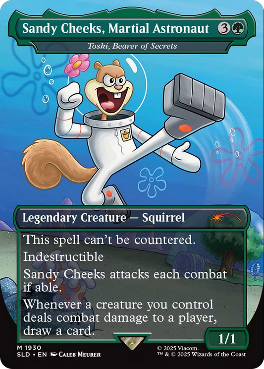 Sandy Cheeks, Martial Astronaut / Toski, Bearer of Secrets (SLD-1930) (Borderless)