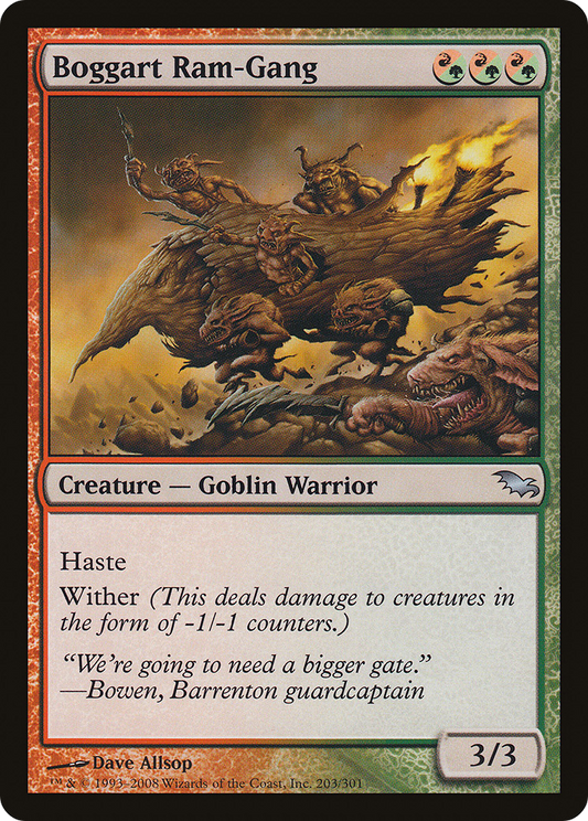 Boggart Ram-Gang (SHM-203) (Foil)