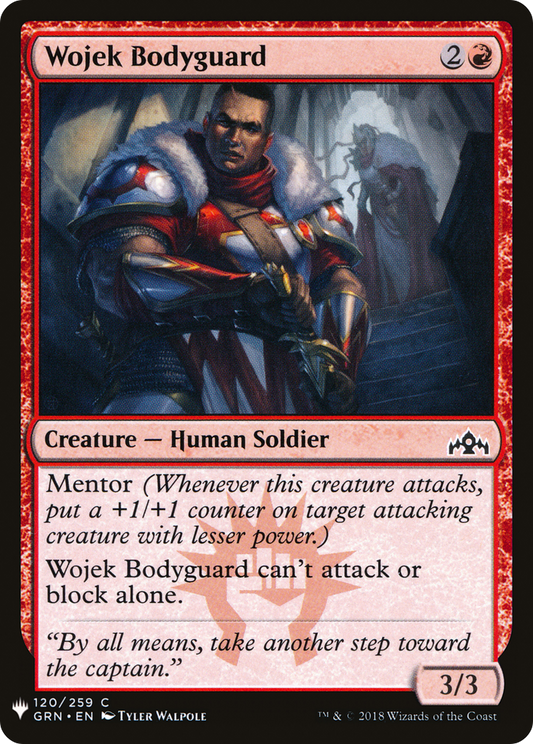 Wojek Bodyguard (LIST-GRN-120)