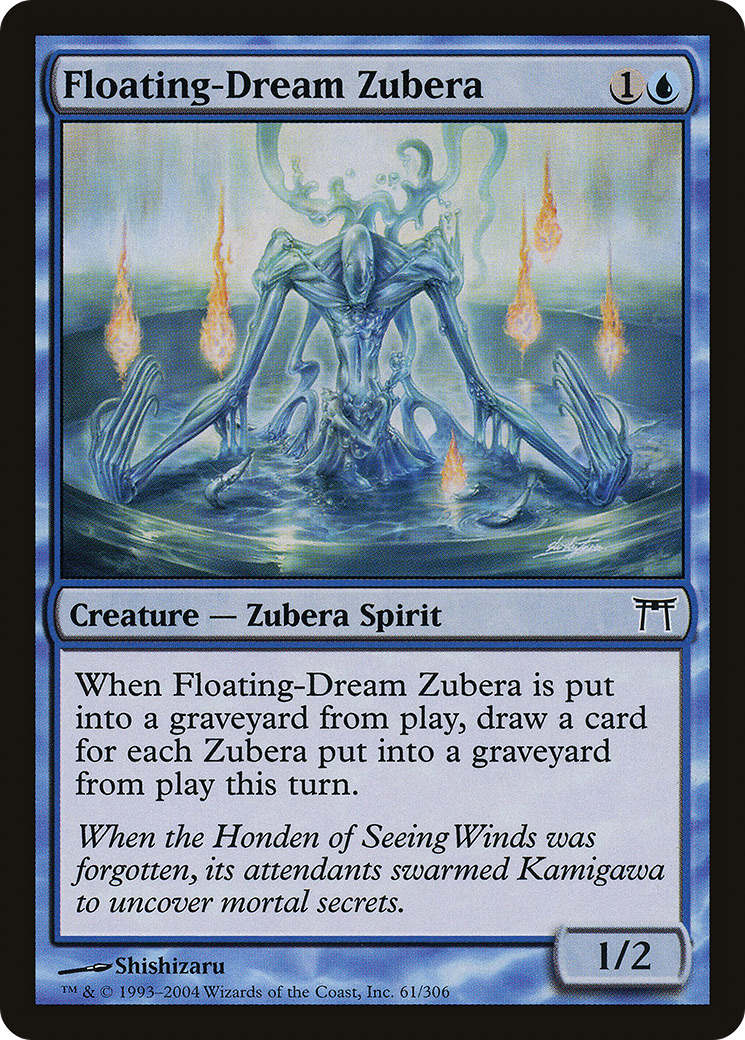Floating-Dream Zubera (CHK-061) (Foil)
