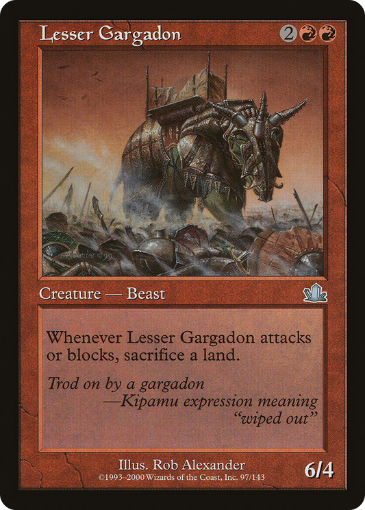 Lesser Gargadon (PCY-097) (Foil)