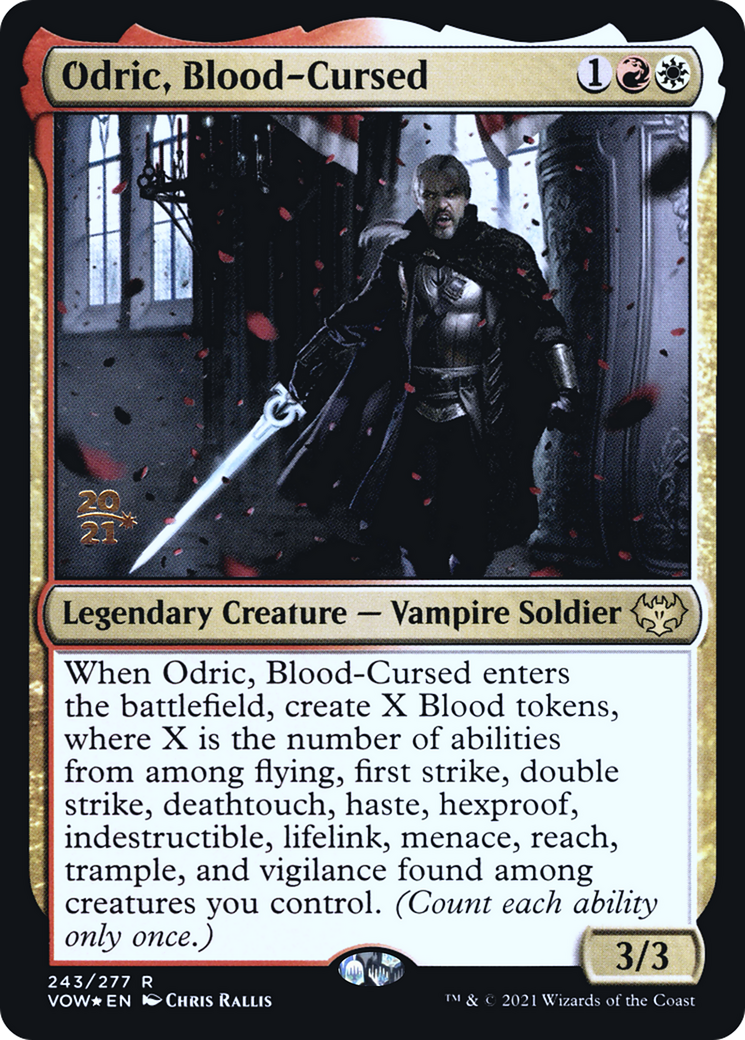 Odric, Blood-Cursed (PRE-243S) (Foil)