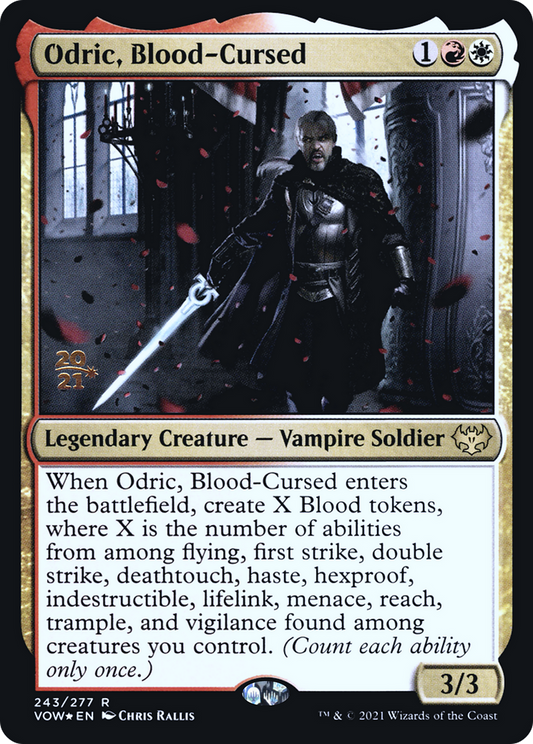 Odric, Blood-Cursed (PRE-243S) (Foil)