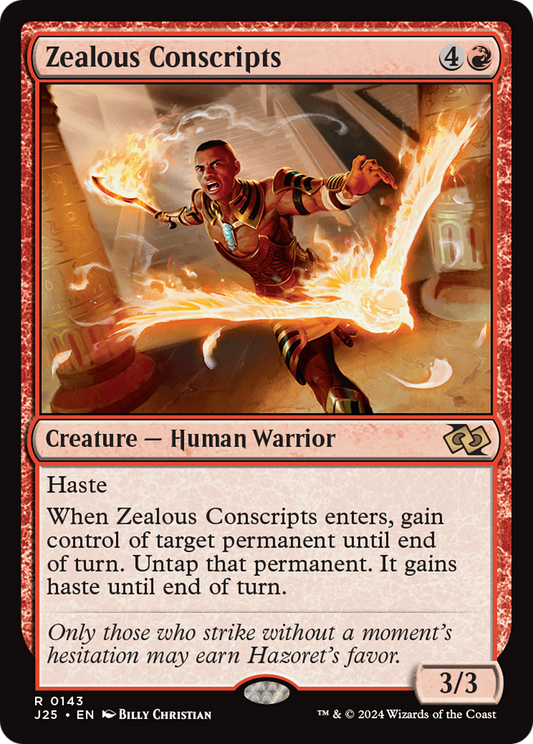 Zealous Conscripts (J25-143)