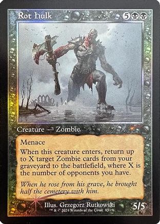 Rot Hulk (Retro Frame) (SLD-851) (Foil)