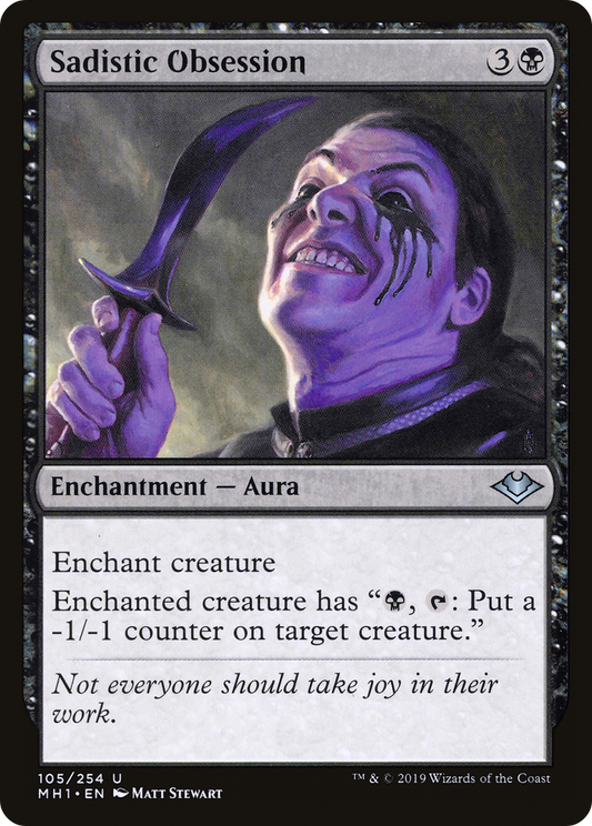 Sadistic Obsession (MH1-105) (Foil)